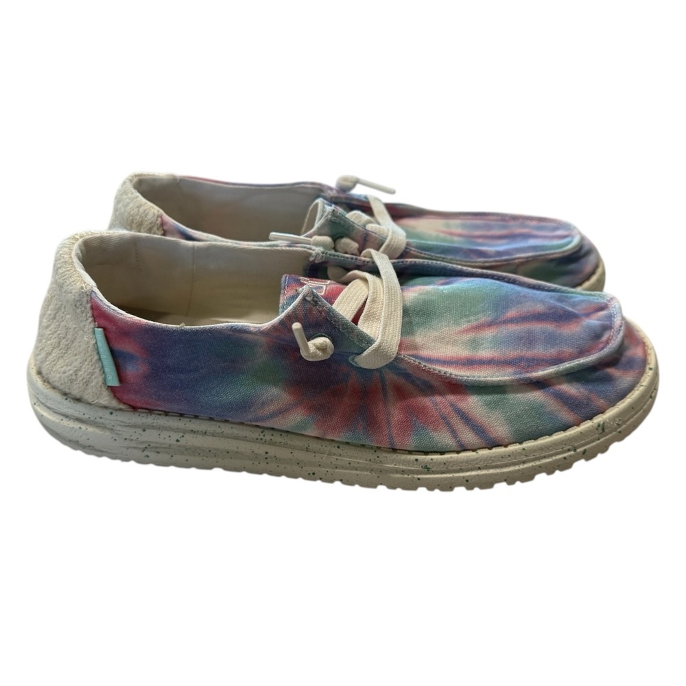 Hey Dude Women’s Rose Candy Tie Dye Shoes - Picture 2 of 6